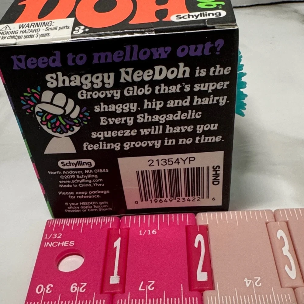 New NeeDoh Shaggy. The Groovy Glob - Teal - Picture 4 of 15